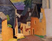 菲利克斯 瓦洛东 : Racamadour Landscape